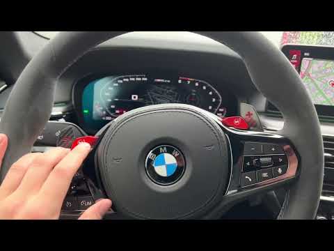 Видео: работа кнопок м1 и м2 на M5 F90 CS