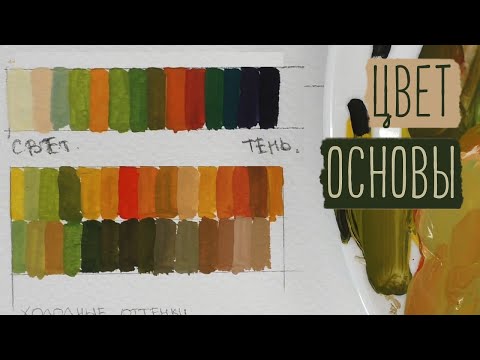 Видео: Цвета. Как находить нужный оттенок.