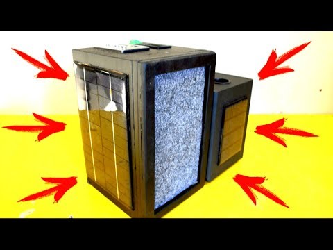 Видео: Самодельная магнитола на солнечной батарее