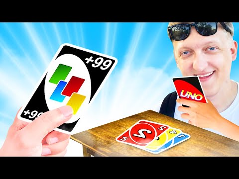 Видео: Я СЧИТЕРИЛ в UNO ПРОТИВ БАНДЫ ЮТУБА! (Uno Угар)