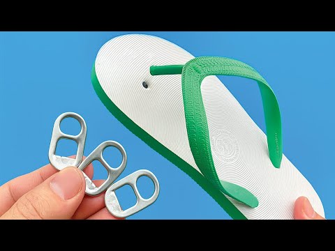 Видео: Не выбрасывайте тапочки! Я покажу вам, как их легко и эффективно починить.