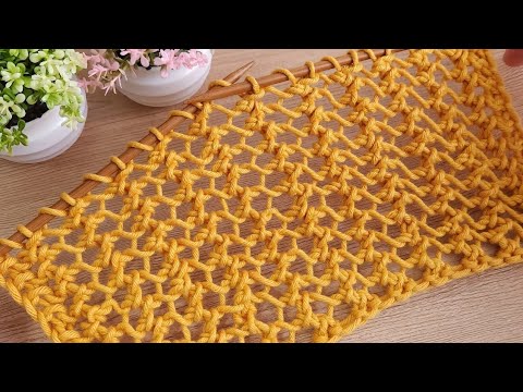 Видео: УЗОР ВЯЗАНИЯ ИЗ 1 РЯДА ДЛЯ НАЧИНАЮЩИХ @RafaelNoggDIY