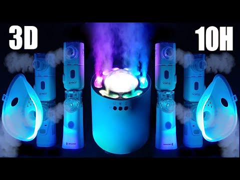 Видео: ASMR: 3D-аэрозоль с девятью невероятными распылителями для сна и отдыха🎆