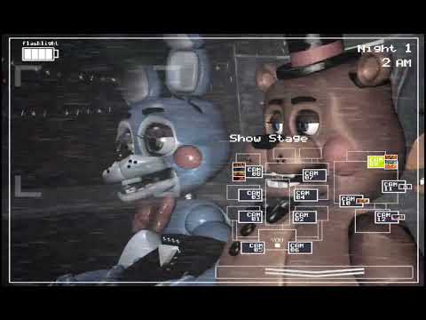 Видео: 1 ночь фнаф 2