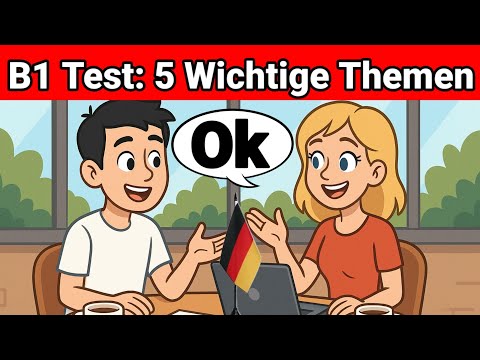 Видео: Устный экзамен по немецкому языку B1 | Совместное планирование/Диалог | 5 важных тем | Устная речь
