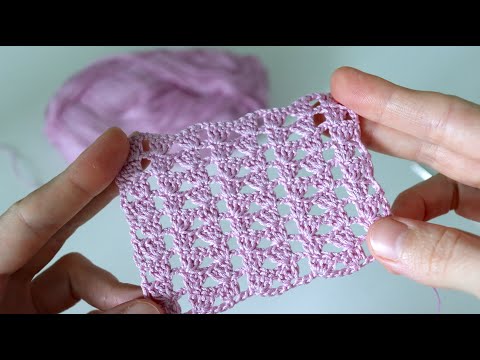 Видео: ОЧЕНЬ ПРОСТОЙ УЗОР КРЮЧКОМ.