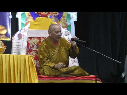 Видео: Лекция Кызыл Геше Джампа Тинлей 19.10.25