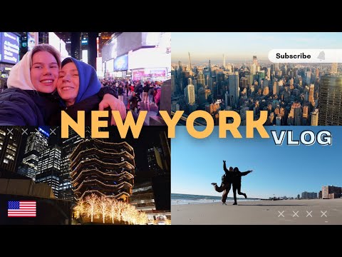 Видео: НЬЮ-ЙОРК: трехдневная прогулка по рождественскому Нью-Йорку (с мамой) // NEW YORK Vlog