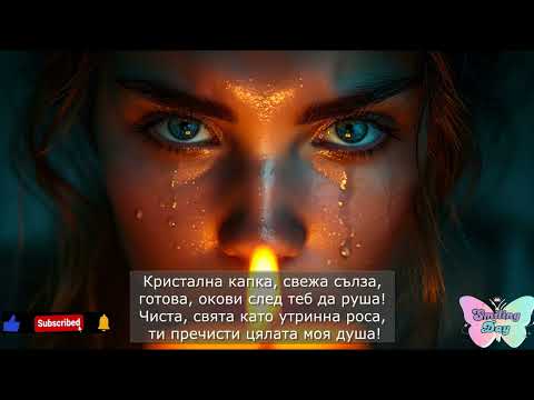 Видео: AIла - Сълза 💧 | Нова българска песен, която докосва душата 🌊✨ (Lyrics Video)
