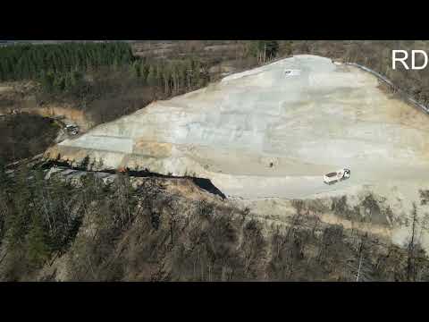 Видео: Строеж на жп трасе при Мирово, Момин проход и Костенец