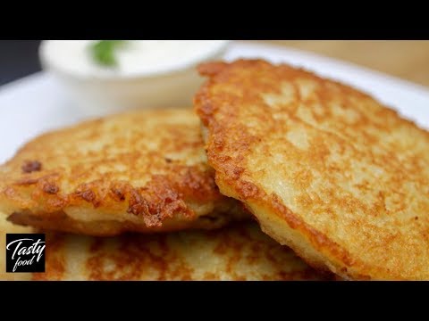 Видео: Хрустящие Драники от Которых Трудно Отказаться с Сочной Мясной Начинкой Внутри!