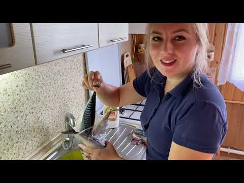 Видео: Дача/Уборка/Маринад скумбрии/Костя и Ира