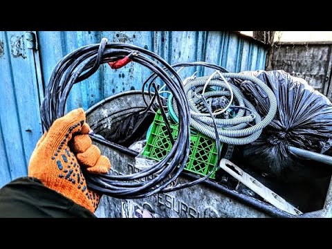Видео: Поход за медью , по помойкам