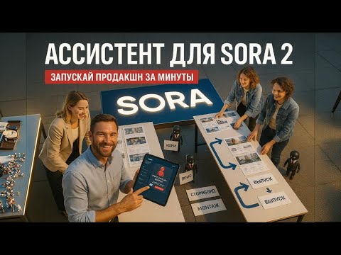 Видео: Как работать SORA 2 #sora2