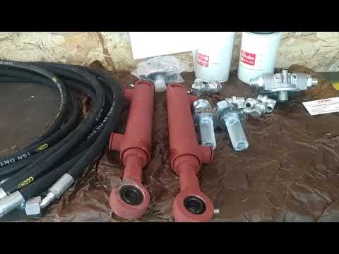 Видео: Кое что из гидравлики для минипогрузчика