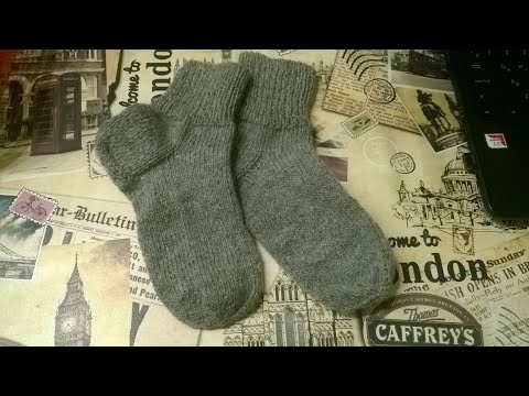Видео: Вяжем носки. Классика жанра)))