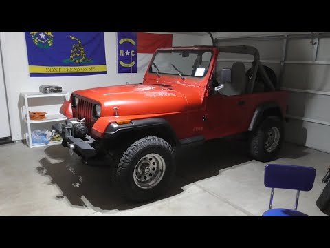 Видео: Новый проект — Jeep Wrangler YJ