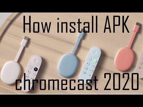 Видео: Как устанавливать приложения на Chromecast 2020/ How install apk in Chromecast 2020