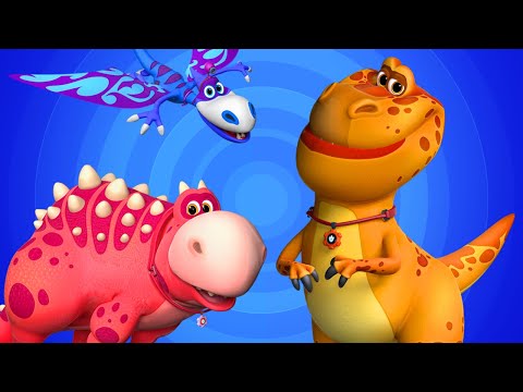 Видео: ТУРБОЗАВРЫ 🦕 - Осенние приключения | 🎞️ МУЛЬТИКИ ДЛЯ ДЕТЕЙ 🐾