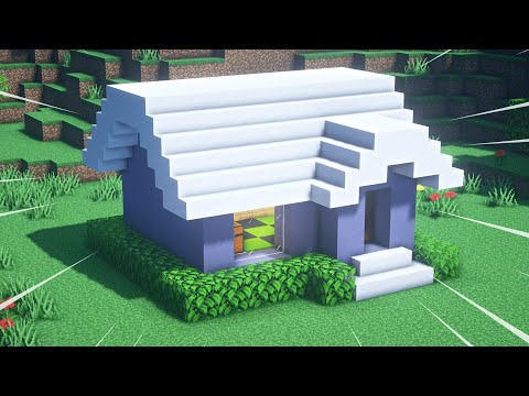 Видео: Как построить крошечный современный дом в майнкрафт - Дом в майнкрафт
