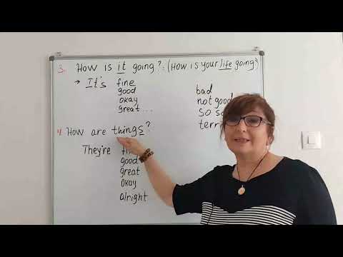 Видео: Английский язык.Знакомство и приветствие (INTRODUCTIONS AND GREETINGS) Часть 2.