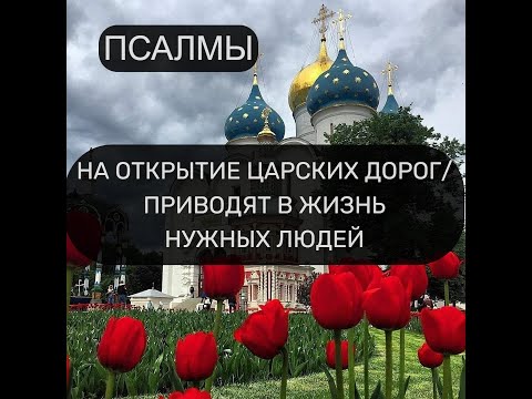 Видео: НА ОТКРЫТИЕ ЦАРСКИХ ДОРОГ. ПСАЛМЫ