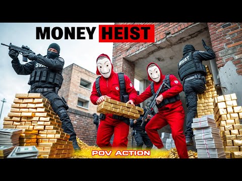 Видео: Паркур против ограбления! 2 | Плохие парни: спасения нет, погоня от полиции близко (BELLA CIAO RE...