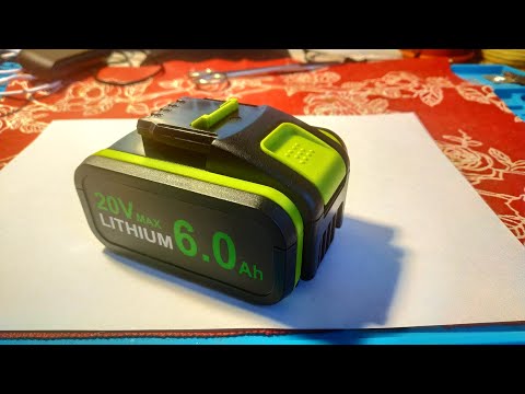 Видео: Батарея для WORX ( серый DEXTER) c Али Экспресс! Тестим и разбираем! #worx #dexter #aliexpress
