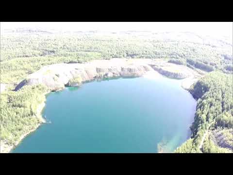 Видео: Полёт на квадрокоптере около Кушвы