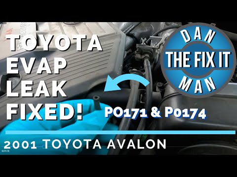 Видео: P0442 и P0456 TOYOTA — НЕБОЛЬШАЯ УТЕЧКА ИЗ СИСТЕМЫ ИСПАРЕНИЯ ТОПЛИВ — УСТРАНЕНО! (НЕ КРЫШКА БАКА)...