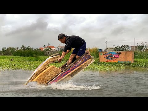 Видео: KAWASAKI JETSKI 1995 Полная реставрация | Восстановление JETSKI SX550