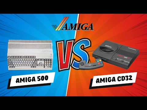 Видео: Amiga 500 против Amiga CD32: решающее ретро-поединок!