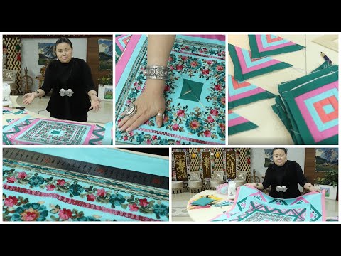 Видео: Лоскутное шитье. Куда применить обрезки тканей - детское одеяло в технике колодец. Пэчворк.