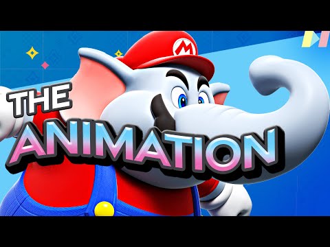 Видео: Анимация в Super Mario Wonder