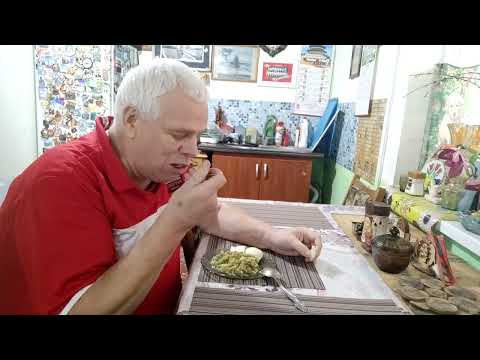 Видео: Меню на Обед у Иваныча: Пюре из Картофеля и Брокколи с Салом !!!