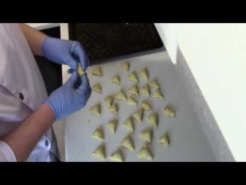 Видео: Печенье "К чаю" из песочно - дрожжевого теста.