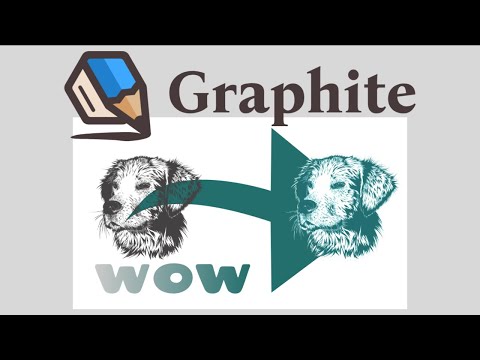 Видео: 19 Graphite —  Перенос и инверсия карандашной графики