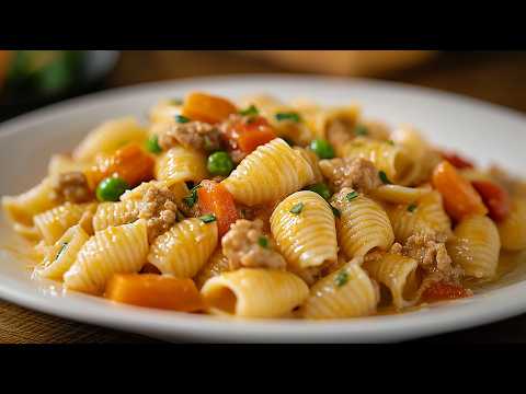 Видео: Невероятно вкусные макароны с фаршем за 15 минут! Самый простой рецепт на ужин!