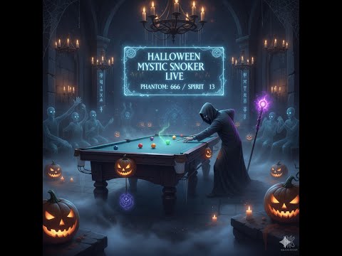 Видео: Містичний снукерний стрім на Геловін.