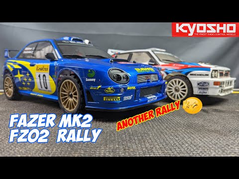 Видео: Kyosho Mk2 Fazer FZ02 R Первый взгляд