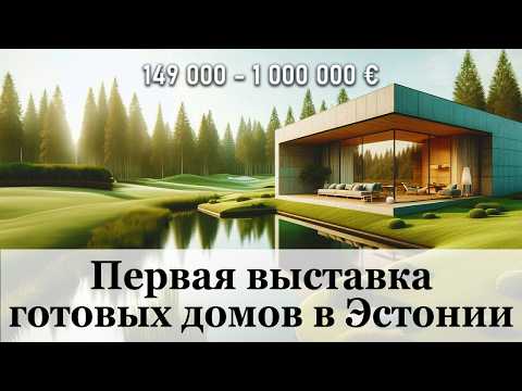 Видео: Первая выставка готовых домов в Эстонии — Elamumess 2025!