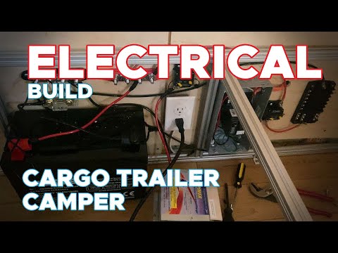 Видео: Электрический грузовой прицеп для кемпера | Самодельный кемпер