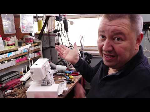 Видео: Janome 205D начинающим