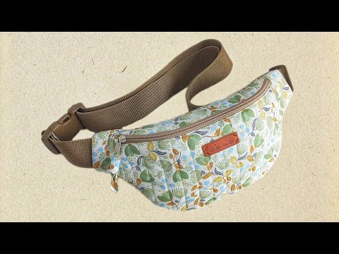 Видео: DIY/ШЬЮ ПОЯСНУЮ СУМКУ/ПОДРОБНЫЙ МАСТЕР-КЛАСС #sew#ручнаяработа#шьюсама