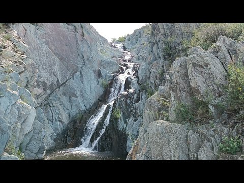 Видео: волчий водопад Актобе летом! красота неописуемая 🌲🌲🌲🌲🌲