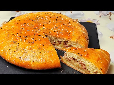 Видео: Не пирог, а золото: беру немного мяса и картошки, и восхитительный пирог на бездрожжевом тесте готов