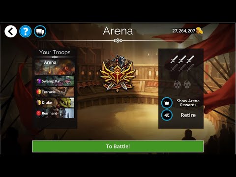 Видео: Gems of War. Arena Run. Что я знаю об арене и нафика она нужна!