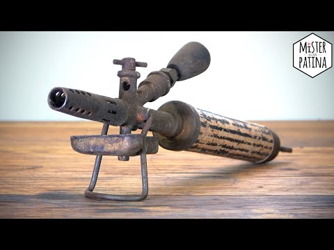Видео: Реставрация и модификация паяльной лампы | Мистер Патина
