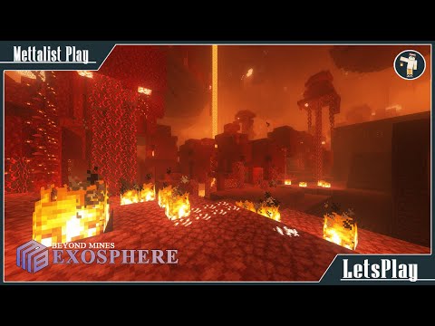 Видео: Minecraft 1.20.1 BM: Exosphere - #03 Огненный поход