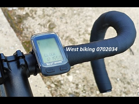 Видео: West biking 0702034 Беспроводной велокомпьютер. Быстрый обзор функций.